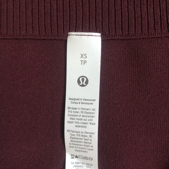 Lululemon Ribbed Knit Mini Skirt NWT - Picture 7 of 8